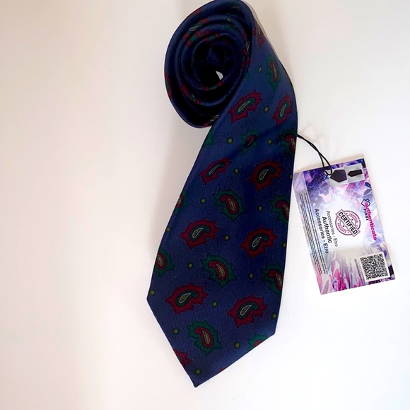 ETRO Milano Mens Tie Cravatte Silk - Picture 1 of 5